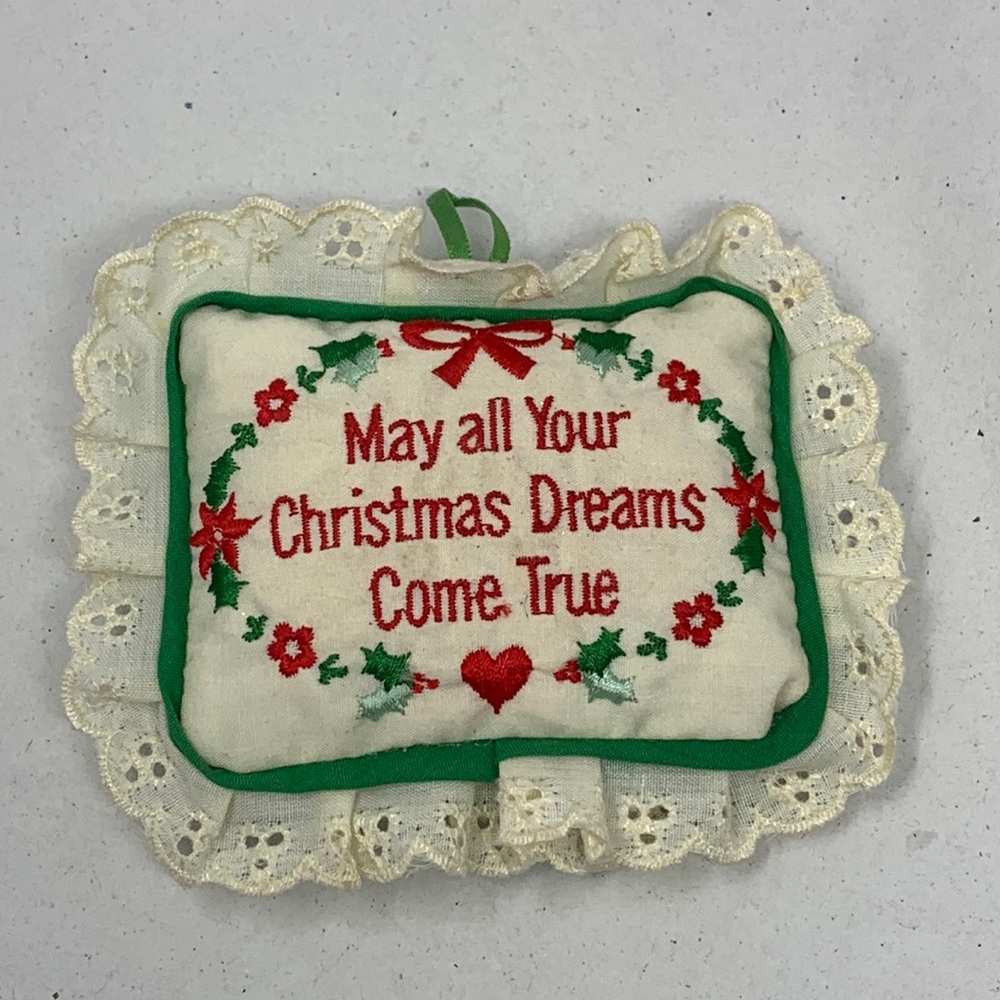 3.5-4” vintage RUSS pillow Christmas tree ornament decoration - Picture 1 of 14